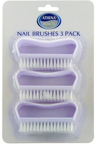 Buy Athena Nail Brush Set 3 Pk - Premium Quality Toiletries Online - Product Image Buy Athena Nail Brush Set 3 Pk - Premium Quality Toiletries Online - Product Image